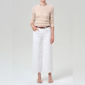 Banana Republic High Rise Wide-Leg Crop Jeans